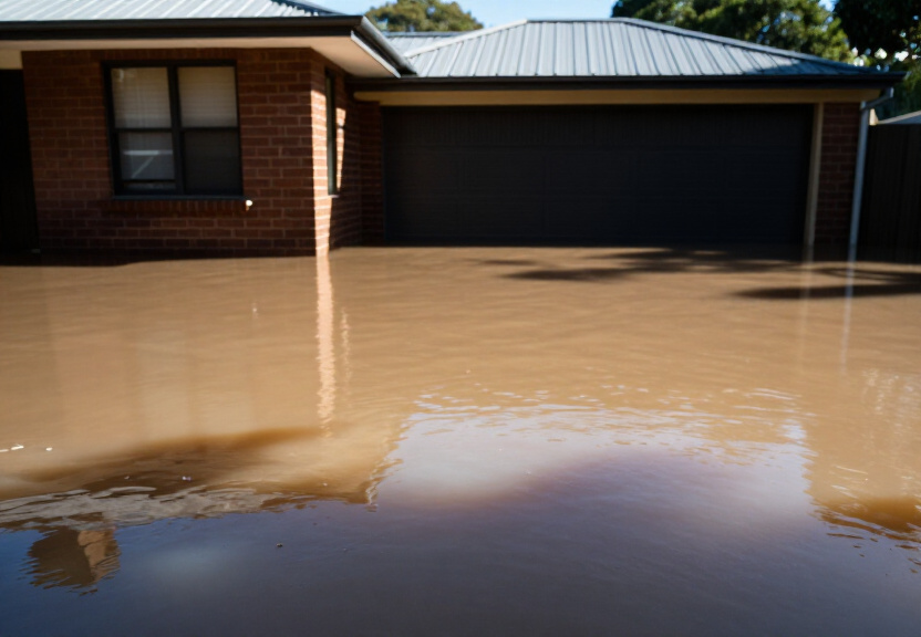 Before and After Flood Damage in Claymore